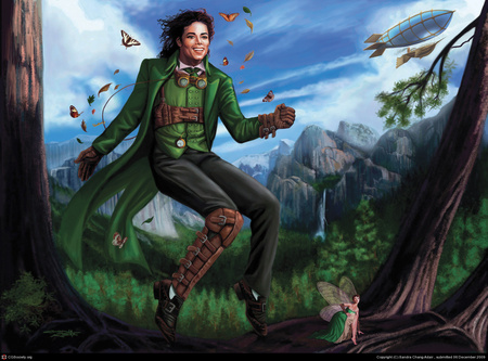 fantasy world M.J. - music, michael jackson, art, fantasy