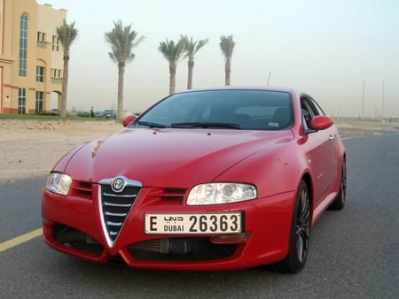 Red Alfa Romeo GT Super Evo - gt, evo, red, super, alfa romeo