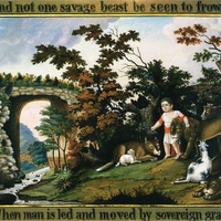 Edward Hicks. 1826 1830. Peaceable Kingdom of the Branch..jpg