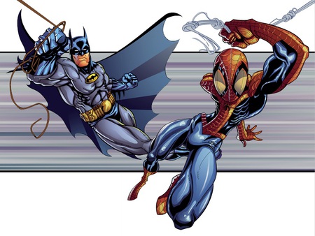 Spidey and Batz - batz, and, cool, spidey