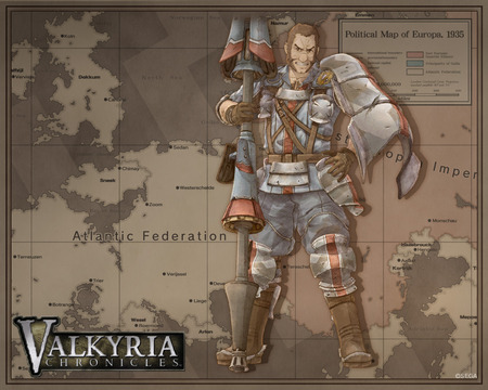 Valkyria Chronicles - valkyria chronicles, largo