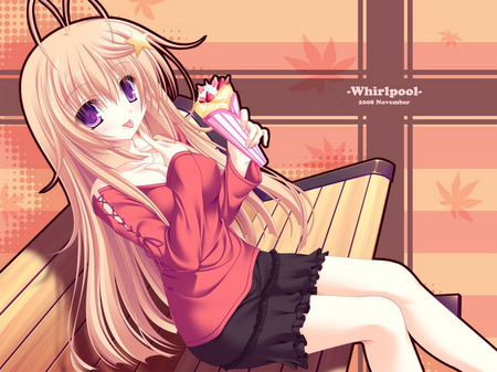 Sitting - anime, wallpapers, girls, other