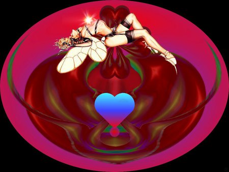 Fairy Love - fractal, eye candy, abstract