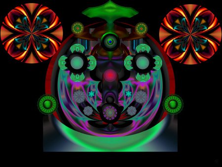 Alien Jukebox  - fractal, eye candy, abstract