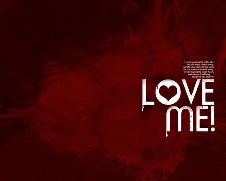 Valentine Day LOVE ME - valentine day, love