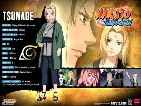 tsunade - girls, naruto, anime, other