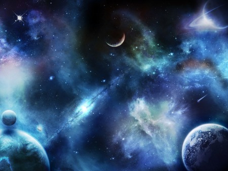 Space - mystical, colors, space