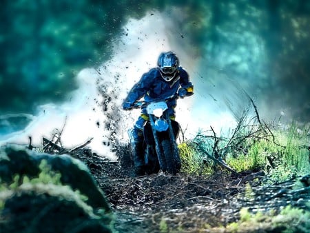 Biker - rider, motos, bikes, moto cross