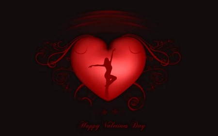 heart love - red, women, valentine, heart, dream, love