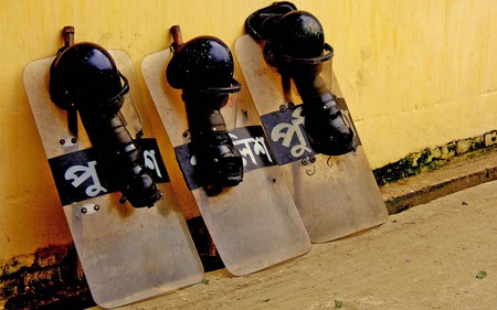 police riot gear - iran, police