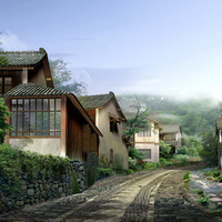village,3D