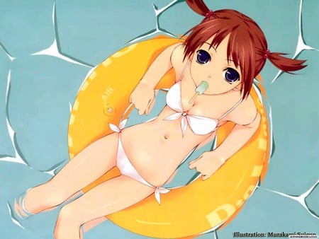 LolliPop - anime, girl, cool, lollipop