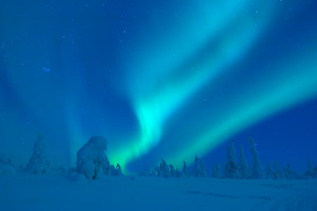 Aurora Borealis - space, aurora borealis, night, northern lights, sky