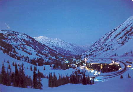 Little Cottonwood Canyon - winter, valley, mountain, canyon