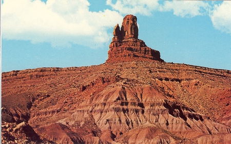 Owl Rock - rock, valley, desert, canyon