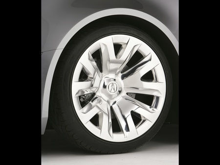 Acura Advanced - tires, car, silver, acura, advanced, prototype, wheel