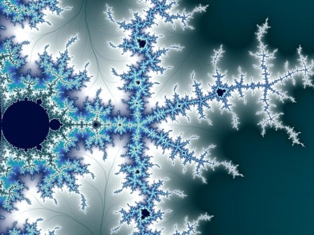 classic frosen fractal. jpg - frozen, fractal, icey, blue