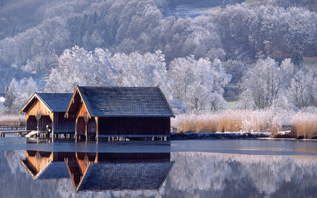 Travel around the world - winter, windows 7, nature