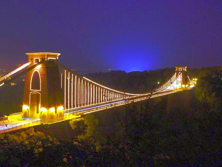 Bridge Night View - bridge, night view, cool, beautiful