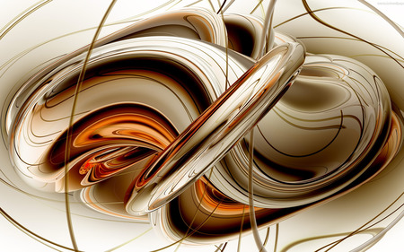 Fractal Wallpaper - abstract, 3d, fractal, wallpaper