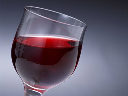 Glass of Red Wine - glass, wine, red