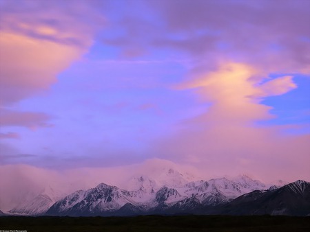 Signs Of Winter Alaskan Range - winter, nature