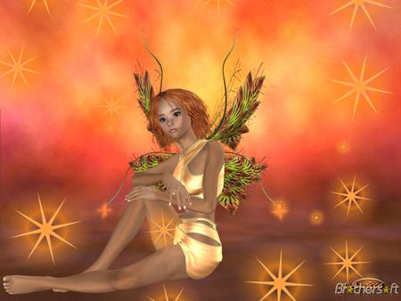 Fairy - fairy, fantasy, abstract, stars