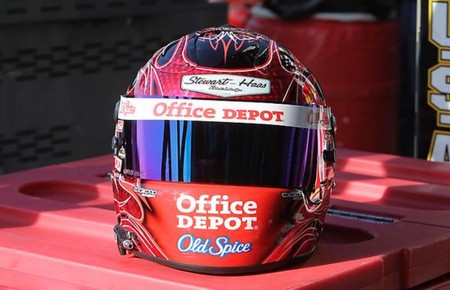 Smoke's Helmet - sports, nascar