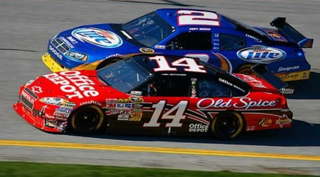 Kurt Busch & Tony Stewart - sports, nascar