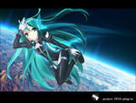 hatsune miku space vocaloid