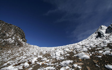 Glacier - winter, windows 7, nature, glacier