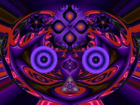 Purple Passion - fractal, eye candy, abstract