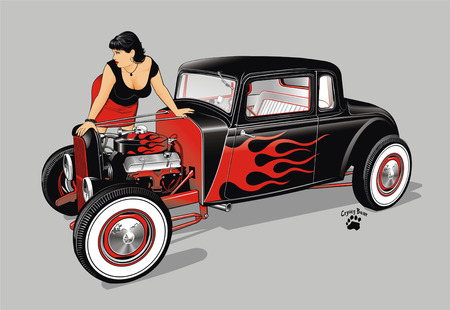 Crying Bear............. - cars, hot rods