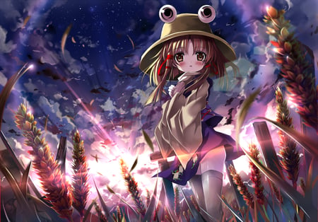 Moriya Suwako - touhou, eefy, moriya suwako, shino, twilight, anime