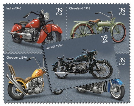 Bikes - harley, stamp, cool, hot, dark, motorcycle, new