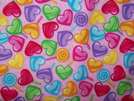 Hearts lollipops - colors, circles, lollipops, hearts