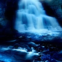 Blue Waterfall