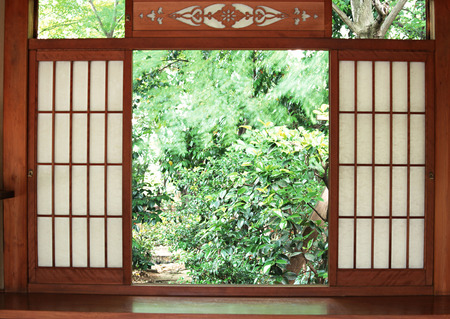 Japanese Architecture  - japanese architecture, door, peaceful, relaxing