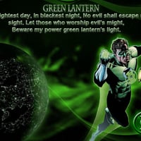 Green Lantern's light