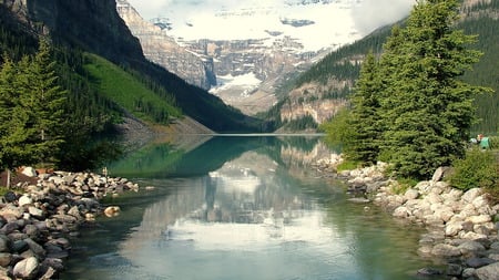 lake louise Canada - lake, reflection, scene