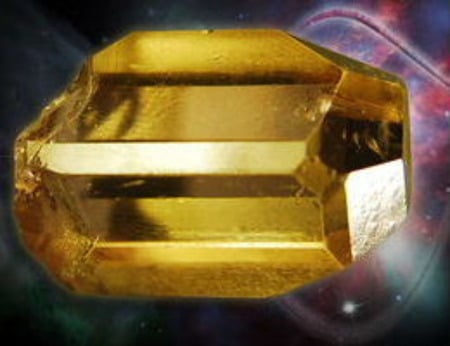 Golden Topaz - stone, gem, topaz, golden, crystal