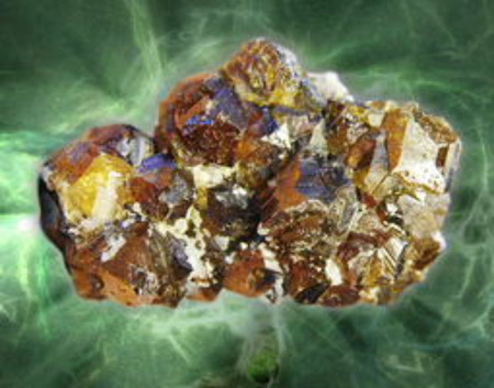 Exquisite - gem, crystal, stone, red, orange, golden