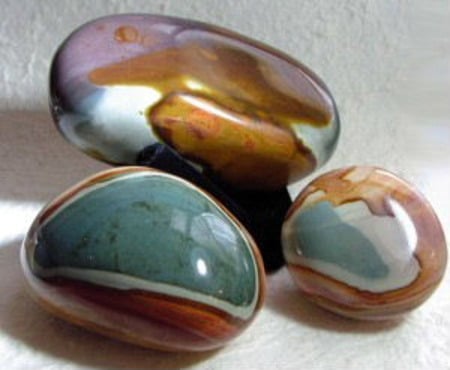 Desert Jasper - stone, pebble, gem, marble, multi color