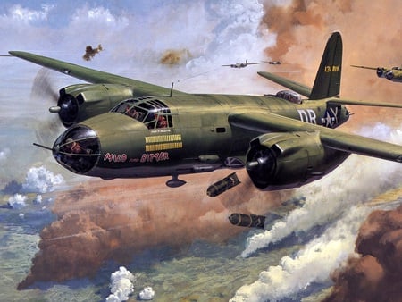 Martin B-26 Marauder - bomber, wwii