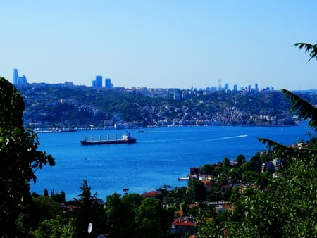 bosphorus   istanbul,turkey - istanbul, bosphorus, turkey