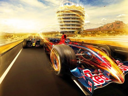 Formula One - game, wallpaper, formula one, cool