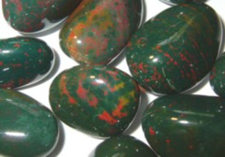 Bloodstone(Aries Gemstone) - stone, gem, red, green, blood