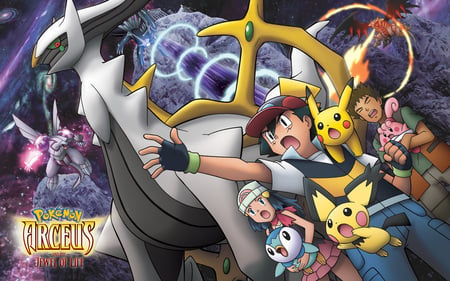 arceus and the jewl of life - pokemon, tv, movie, cartoon