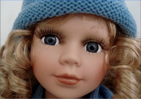 blue eyes - doll, blue, eyes, beautifull, porcelain