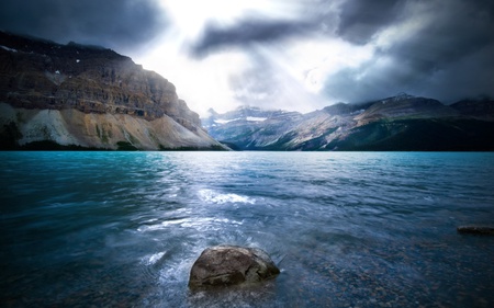 Aquamarine Colored Waters - cliffs, water, blue, beach